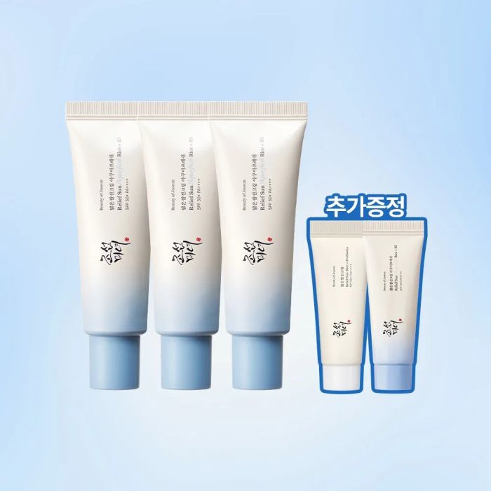 Beauty of Joseon Relief Sun Aqua-fresh 50ml Trio + Mini Sunscreen 10ml 2-Piece Set
