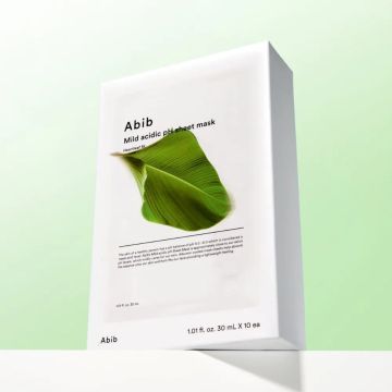 Abib 弱酸性 pH 面膜 Heartleaf Fit 10片