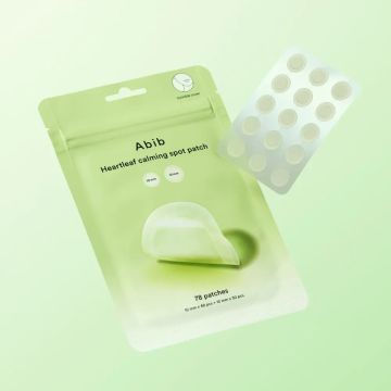 Abib Heartleaf Calming Spot Patch - Parches calmantes para imperfecciones