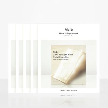 Abib Glow Collagen Glutathione Film 4枚入 5包セット