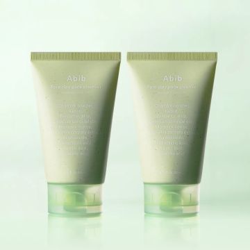 Abib Pore Clay Pack Cleanser Heartleaf Charcoal Pack to Foam 120ml Kit com 2