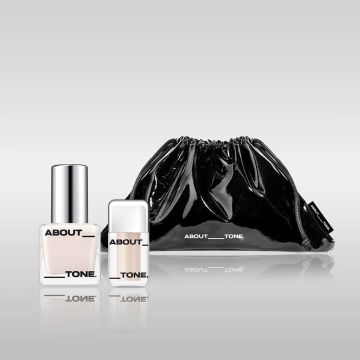 Conjunto de 2 peças ABOUT_TONE Skin Layer Fit Foundation 30ml + Skin Layer Cover Fit Concealer 5.6g