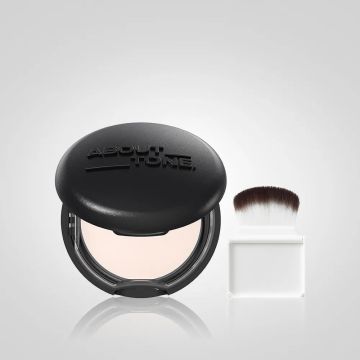 ABOUT_TONE Blur Powder Pact 9g + Flip & Fit Face Brush 1件 2件套