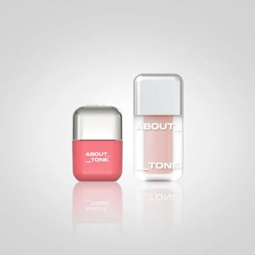 ABOUT_TONE Kit de 2 peças Skin Layer Fit Blusher + Blur Fit Tint Mini