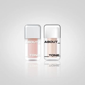 ABOUT_TONE Kit de 2 peças Skin Layer Fit Blusher + Skin Layer Cover Fit Concealer