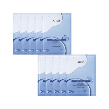 anua Birch Moisture Daily Mask Pack 10 Sheets (1 Pack)