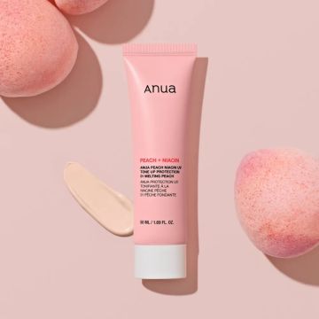 anua Peach Niacin UV Tone-Up Protection Melting Peach SPF 50+ PA++++ 50ml