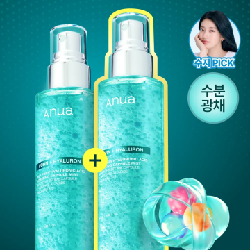 anua PDRN Hyaluronic Acid Capsule Mist 100ml 1+1 Duo Set