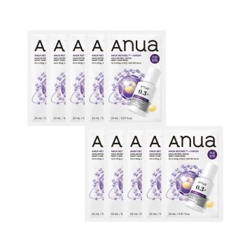 anua Retinol Niacin Night Care Mask 24mL 10 Sheets