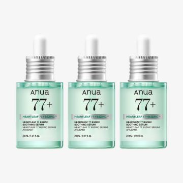 anua Heartleaf 77 B3 Zinc Calming Serum 30ml 3-Pack