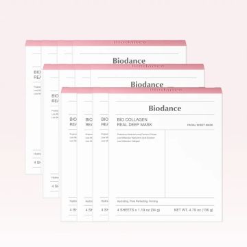 Biodance Bio-Collagen Real Deep Mask 深层生物胶原蛋白面膜 4片装, 12盒