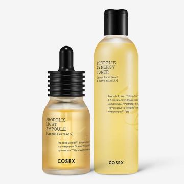 COSRX Full Fit Propolis Synergy Duo Set (Toner 280ml + Ampoule 30ml)