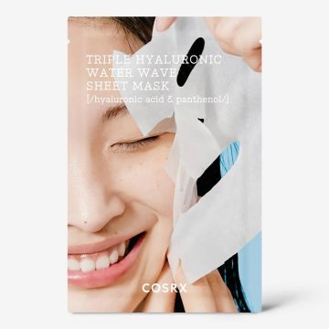 COSRX Hydrium Triple Hyaluronic Water Wave Sheet Mask 20ml 10 Sheets