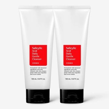 COSRX Salicylic Acid Daily Gentle Cleanser 150ml, 2-Pack