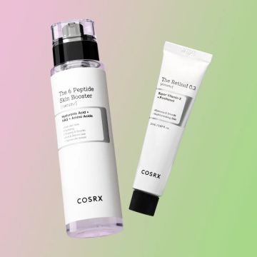 COSRX Retinol 0.3 Booster Set (Retinol 0.3 Cream 20ml + 6 Peptide Serum 150ml)