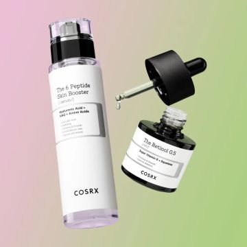 COSRX Retinol 0.5 Booster Set (Retinol 0.5 Oil 20ml + 6 Peptide Serum 150ml)