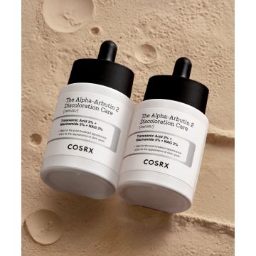 COSRX The Alpha-Arbutin 2 Discoloration Care Serum 50ml, 2-Pack