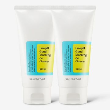 COSRX Low pH Good Morning Gel Cleanser 150ml, 2-Pack