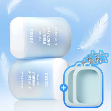 COSRX Airy-Light Invisible Sun Stick SPF50+ PA++++ 19g, 2-Pack