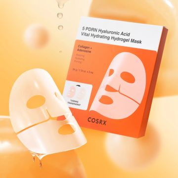 COSRX 5PDRN Hyaluronic Acid Vital Hydrogel Mask 3 Sheets
