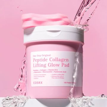 COSRX One Step Original Peptide Collagen Lifting Glow Pad 100 Sheets, 1pc