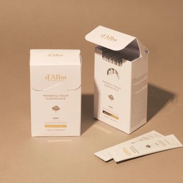 d'Alba 纯素睡眠面膜便携独立条装 4ml x 24条 (2盒)
