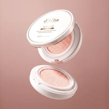 d'Alba Vegan Tone-Up Sun Cushion 纯素提亮防晒气垫 15g 正装1件 + 替换装1件