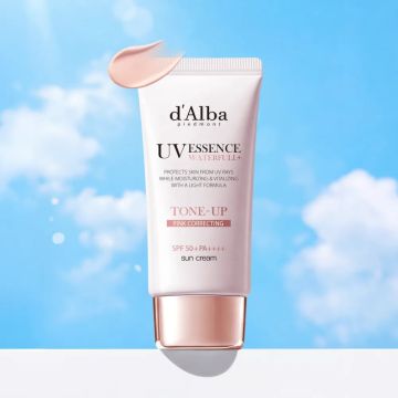 d'Alba Waterfull Tone-Up Sunscreen Pink 50ml