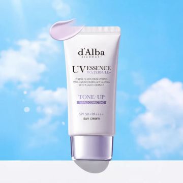 d'Alba Waterfull Purple Tone-Up パープル トーンアップ 日焼け止め 50ml