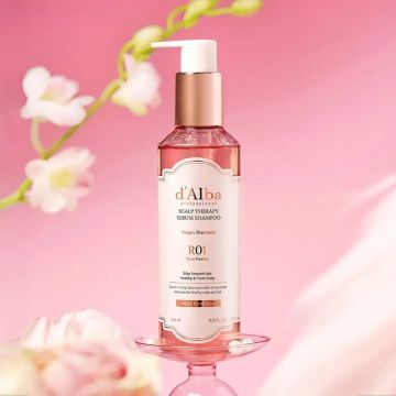 d'Alba Rose Freesia Repairing Scalp Therapy Serum Shampoo 275ml