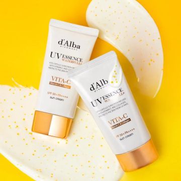 d'Alba Vita Capsule Anti-Aging Sun Cream 50 مل + 50 مل (عبوة من قطعتين)