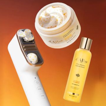 d'Alba Kit Vita Programming Allthera Double Shot + Vita Toner 180ml + Capsule Cream 55g
