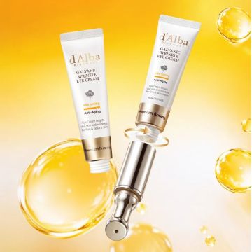 d'Alba Galvanic Vita Toning 眼霜 15ml 套装 (正装 1件 + 替换装 1件)