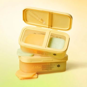d'Alba Set de 2 Cajas de Double Quick Liposome Calming & Boosting Half and Half Pad (200 Discos)
