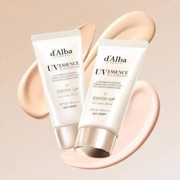 d'Alba Natural Cover Beige Tone-Up Sunscreen トーンアップ日焼け止め 50ml 2個セット