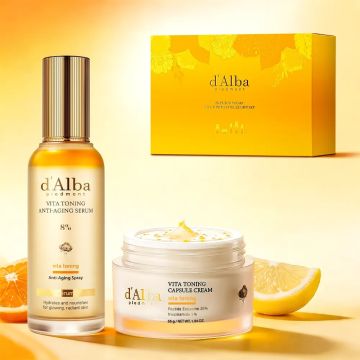 d'Alba Vita Toning Anti-Aging 2-teiliges Set (Mist + Creme)