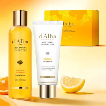 d'Alba Vita Toning 2件套盒（爽肤水+管状面霜）