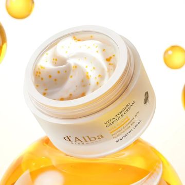 d'Alba Vita Toning Capsule Cream Jar 55g