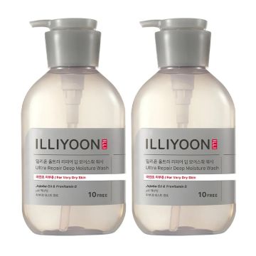 ILLIYOON Ultra Repair Moisture Body Wash 500ml 2-Pack