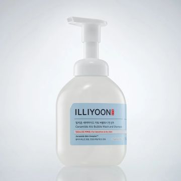 ILLIYOON Ceramide Ato Bubble Wash & Shampoo 400ml