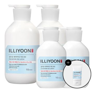 ILLIYOON Ceramide Ato Body Lotion 580ml+300ml 2-Set