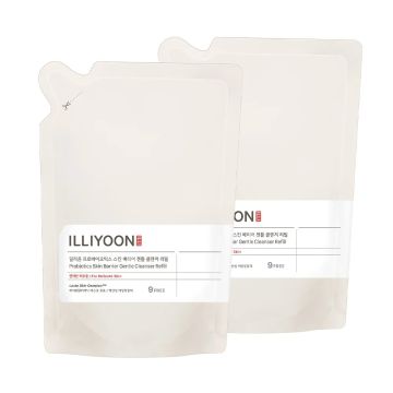 ILLIYOON Probiotics Gentle Cleanser Feminine Wash 250ml Refill 2-Pack