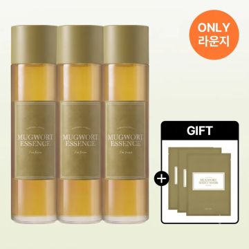 I'm from Mugwort Essence 160ml 3er-Pack + Mugwort Tuchmaske 3 Stück