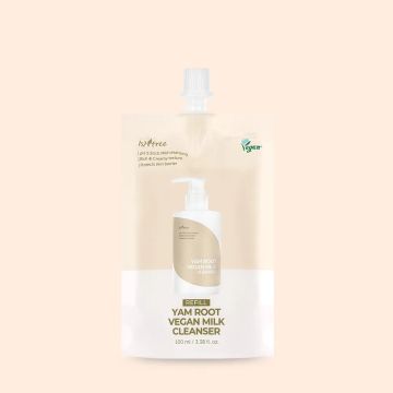 ISNTREE Yam Root Vegan Milk Cleanser Recarga 100ml