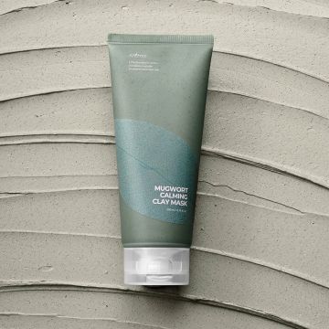 ISNTREE Mugwort Calming Large Capacity Clay Mask 200ml - Máscara de Argila Calmante de Grande Capacidade