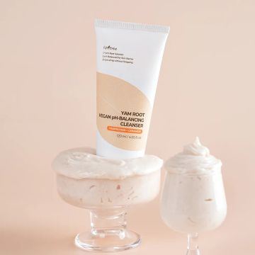 ISNTREE Nettoyant au lait végétalien à la racine de yam 120 ml