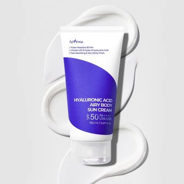 ISNTREE Hyaluronic Acid Airy Body Sunscreen 150ml SPF50+ PA++++