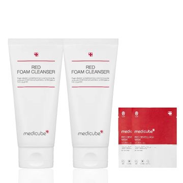 medicube Red Acne Foam Cleanser 120ml 2個セット
