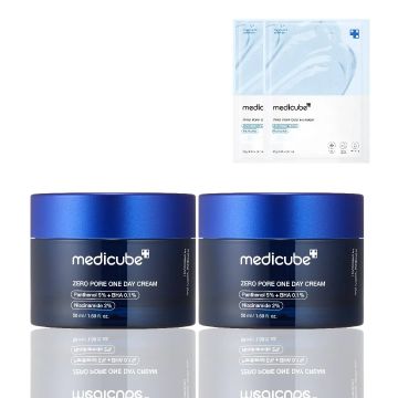 medicube Zero Pore One Day Cream 50ml Lot de 2