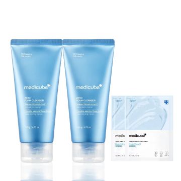 medicube Zero Pore Foam Cleanser 120ml (2支装)